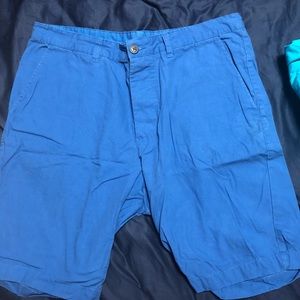 Blue colored shorts